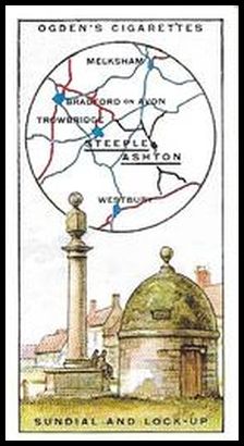 42 Sundial and Lock up, Steeple Ashton, Wiltshire